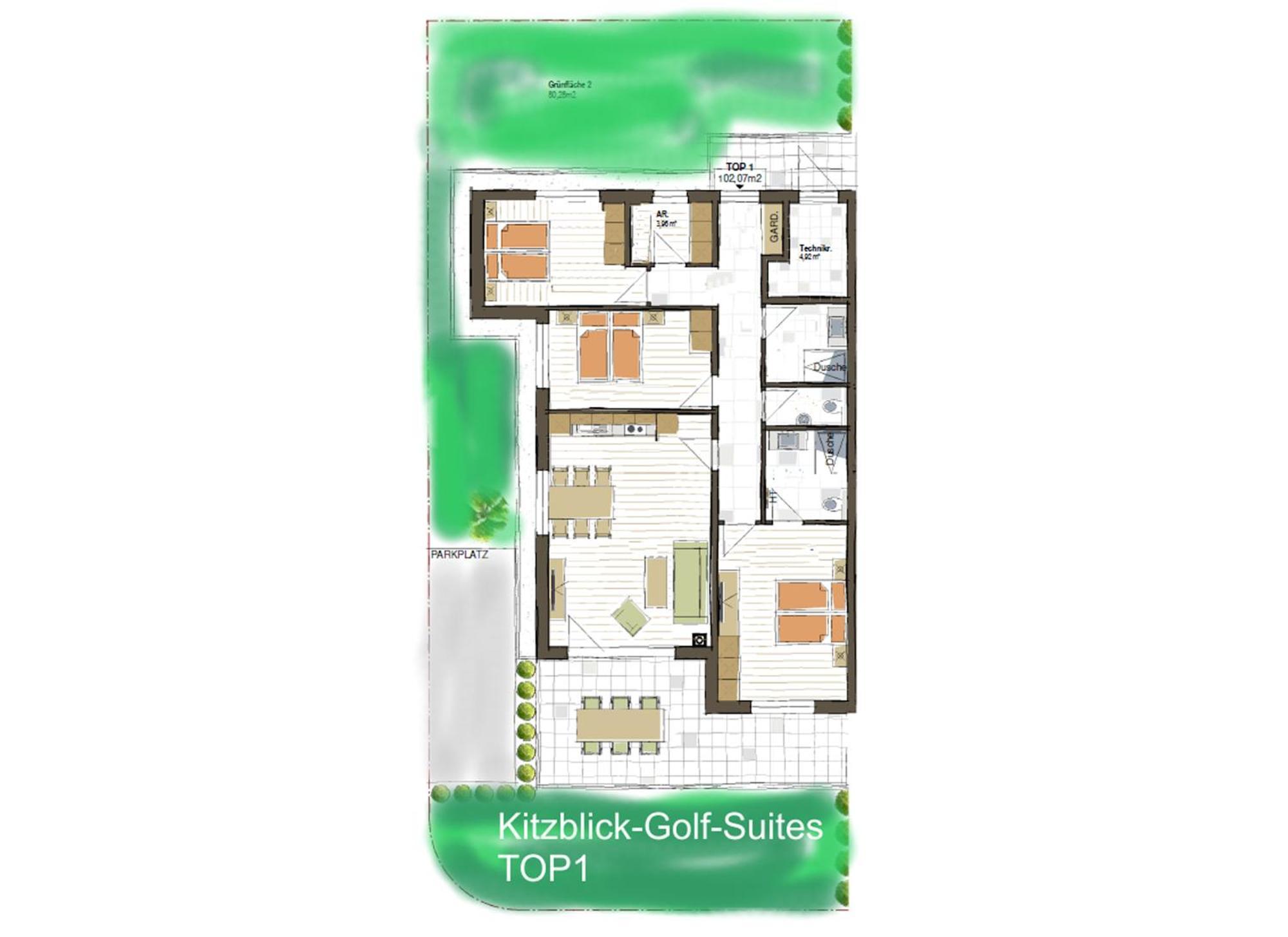 Finest Kitzblick Golf Suites By All In One Apartments Zell am See Habitación foto